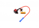 Soclu siguranta dubla ACN 2x10A cu cleste extragere siguranta 