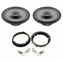 Pachet difuzoare auto Hertz Uno dedicat usi spate Citroen C-Crosser  