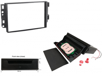 Kit rama radio cu incarcator fara fir Chevrolet Aveo, Captiva, Epica