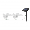 Lumină solară cu LED - fluturi - 2,9 m - 10 LED-uri colorate