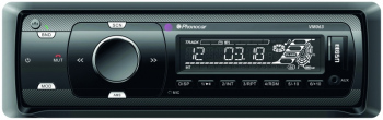 PHONOCAR VM063 RADIO CU USB/SD/BLUETOOTH, AFISAJ ALB