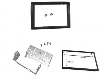 Kit rama 2DIN cu consola si sistem fixare Peugeot Boxer 2006-
