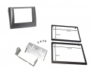 Kit cadru radio 2DIN cu console metalice + 2 rame (173×98 mm + 178×103 mm) Fiat STILO