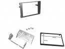 Cadru radio 2DIN cu console metalice + rama (173×103 mm) Audi A4 2007>