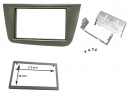 Cadru radio 2DIN cu console metalice + cadru (173×98 mm) Seat ALTEA 2004>2015 / TOLEDO 2004>2009