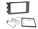Cadru radio 2DIN cu console metalice + cadru (173×98 mm) SMART FOR-TWO 2007>2010 / SMART FOR-FOUR