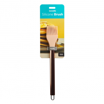 Pensulă din silicon - culoare piersică - 28 x 5 x 1,7 cm