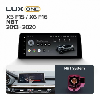 NAVIGATIE AUTO TEYES LUX ONE BMW X6 F16 2013-2020 NBT 6+128GB 12.3” IPS OCTA-CORE 2.0 GHZ ANDROID 4G DSP BLUETOOTH 5.1