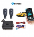 Modul Închidere Centralizată cu Bluetooth și 2 Telecomenzi - Control Fără Cheie pentru Mașină
