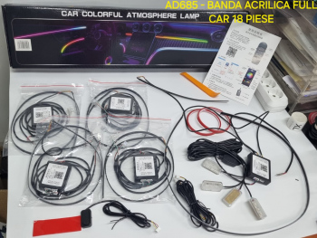 Kit lumini ambientale auto 