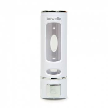 Dozator de săpun - actionat manual - 400 ml - montat pe perete - alb