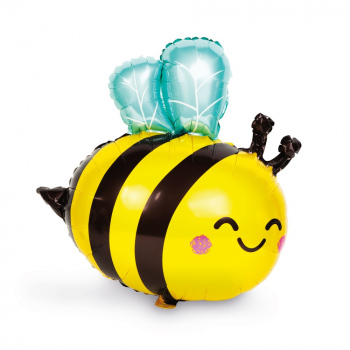 Balon din folie de aluminiu - albină - 65 x 81 cm