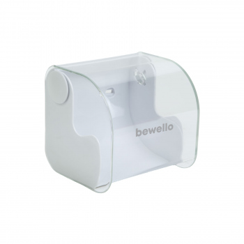 Suport hartie igienică - alb - 145 x 130 x 123 mm - alb