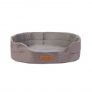 Pat pentru câini - 67 x 50 x 12 cm - gri Pat pentru câini - 67 x 50 x 12 cm - gri