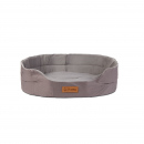 Pat pentru câini - 40 x 30 x 11 cm - gri Pat pentru câini - 40 x 30 x 11 cm - gri