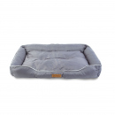 Pat pentru câini - 68 x 45 x 11 cm - gri Pat pentru câini - 68 x 45 x 11 cm - gri