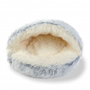 Pat pentru pisici - rotund - 50 cm - gri Pat pentru pisici - rotund - 50 cm - gri