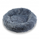 Pat pentru câini - rotund - marime "XL" - 80 cm - gri Pat pentru câini - rotund - marime "XL" - 80 cm - gri