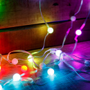 Șir de lumină inteligentă - USB - 33 LED-uri RGBIC - 5 m - Bluetooth cu mod muzică - IP65