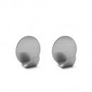 Set agatatoare autoadezive inox 2 buc./blister