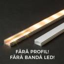 Ecran opal pt. profil aluminiu LED - 2000 mm