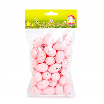 Decor de Paște - set ouă - 3 tipuri - 3 cm - 36 buc/pachet