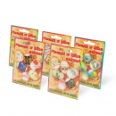 Decor ouă de Paște - set autocolante - 12 buc/pachet