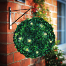Decor solar - plantă suspendabilă - 25 cm - 20 LED alb cald