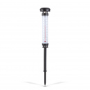 Termometru solar de gradină - LED alb rece - 6,3 x 44,5 cm