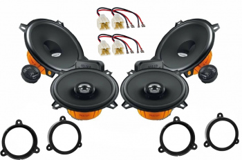 Pachet difuzoare auto Hertz Dieci dedicat Renault Megane 3 (2008 - 2016)