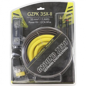 Kit de cabluri de înaltă calitate de 35 mm² Ground Zero GZPK 35X-II