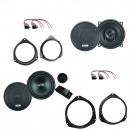 Pachet difuzoare auto Excalibur dedicat Opel Corsa D (2006 - 2014)