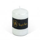 Lumânare cilindrică – albă, fără parfum – 130 g