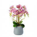 Decorațiune cu plantă artificială – Orhidee mov – 83 cm