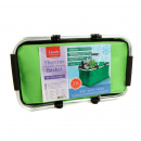 Coș de cumpărături termoizolant pliabil – 49 x 28 x 25 cm – 21 L – verde Coș de cumpărături termoizolant pliabil – 49 x 28 x 25 cm – 21 L – verde