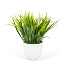 Plantă artificială decorativă - Iarbă artificială verde - 20 x 8 cm