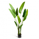 Plantă decorativă artificială bananier – 1,9 m, verde