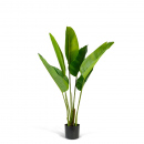 Plantă decorativă artificială bananier – 1,2 m, verde