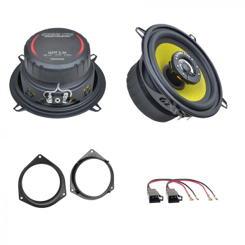 Pachet difuzoare GroundZero Titanium GZTF 5.2X Opel Corsa B usi spate (1993 - 2000)