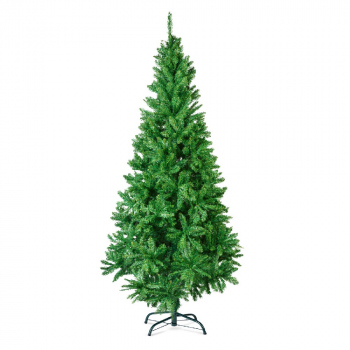 Brad artificial – 210 cm – 3D luc – verde bicolor – PVC