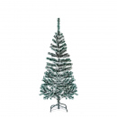 Brad artificial – 150 cm – cu aspect înzăpezit – PVC