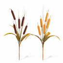 Decorațiune de toamnă – papură decorativă – 40 cm – 2 modele