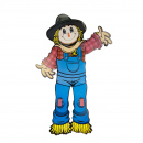 Decorațiune de toamnă – sperietoare cu membre mobile – din hârtie – 91,4 cm