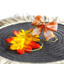 Decorațiune de toamnă – set 5 piese cu frunze – 2 modele