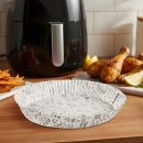 Hârtie de coacere pentru Air Fryer - Rotundă, 23 cm - 50 Bucăți/Pachet