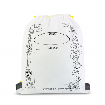 Sac de Sport Colorabil - Cu 4 Markere, 33 x 27 cm