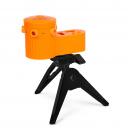 Nivelă Laser Mini cu Trepied - 105 x 50 x 60 mm - 3 x AG13