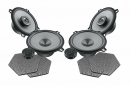 Pachet audio complet fata spate dedicat Dacia Duster I (2010 - 2017) cu difuzoare Hertz