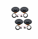 Pachet audio complet fata spate VW Golf IV cu boxe Hertz