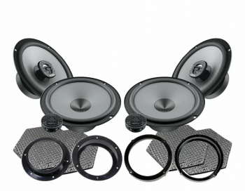 Pachet audio complet fata spate Octavia II (2004 - 2013) cu boxe Hertz